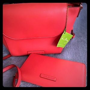 Vera Bradley Crossbody/Wristlet Set